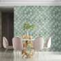Изображение Панель стеновая 3D 700х700х4мм Мозаика зелёная SW-00002010 ИМ Light-Deco 4 