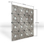Изображение Самоклеящаяся PET мозаика 30*30CM*4MM (D) SW-00002451 ИМ Light-Deco 2 