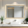 Изображение Молдинг 3000х50х6 мм Белый с золотом SW-00002688 ИМ Light-Deco 5 