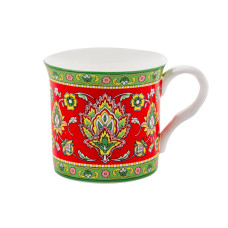 Чашка порцелянова Lefard "Барві" червона 320 мл. ( 924-892)