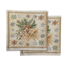 Наволочка гобелен tinsel lurex 47*47см Наволочка гобелен tinsel lurex 47*47см