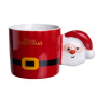 Зображення Чашка фарфоровая новогодняя Merry Christmas 400 мл Красная Yiwu FM-CS-51R ИМ Light-Deco 