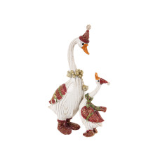 Фигурка декоративная гуси 19*12,5см