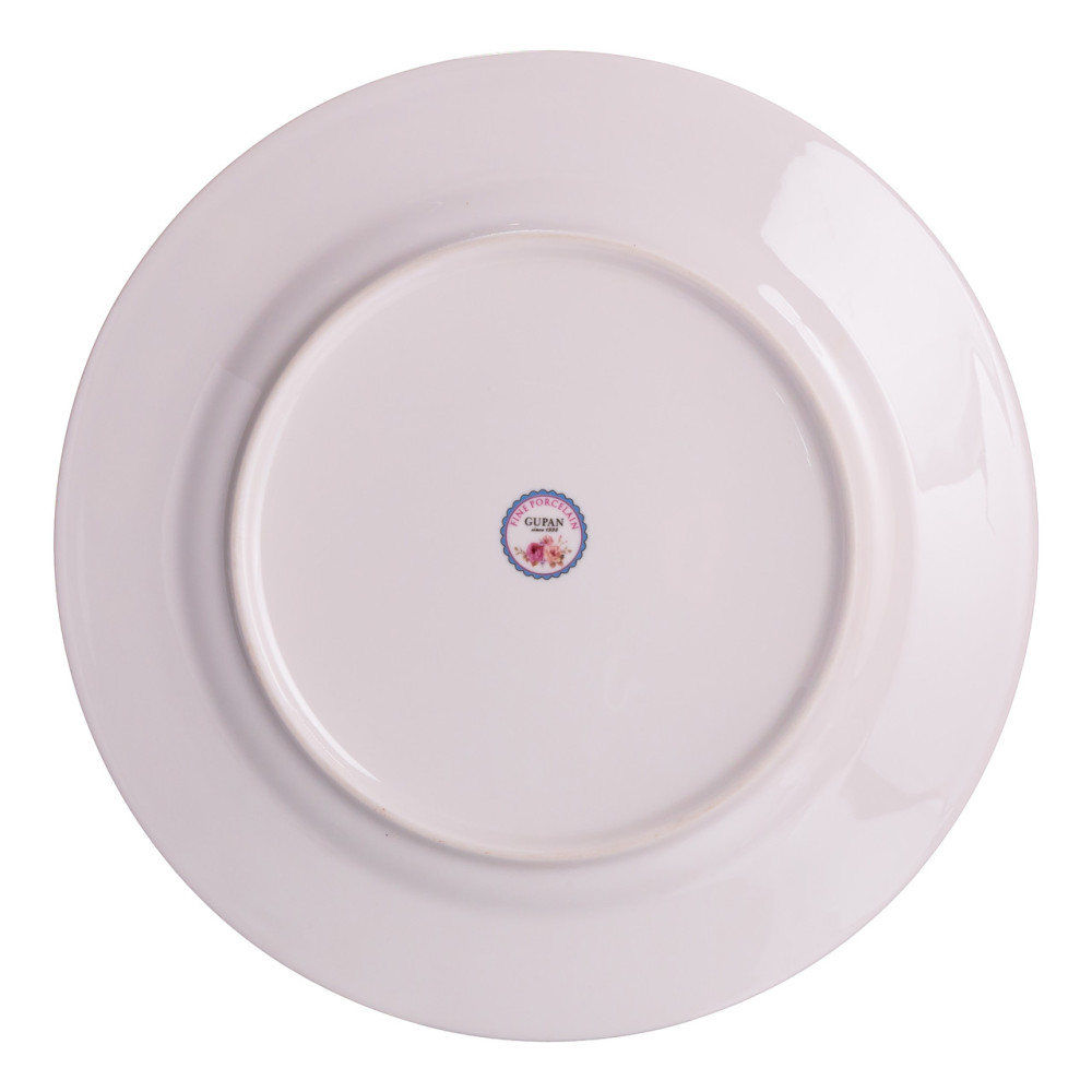 Зображення Набор новогодних тарелок из фарфора Santa 7шт Ø26.5/19см Yiwu HP-SDHK-11 ИМ Light-Deco 1 