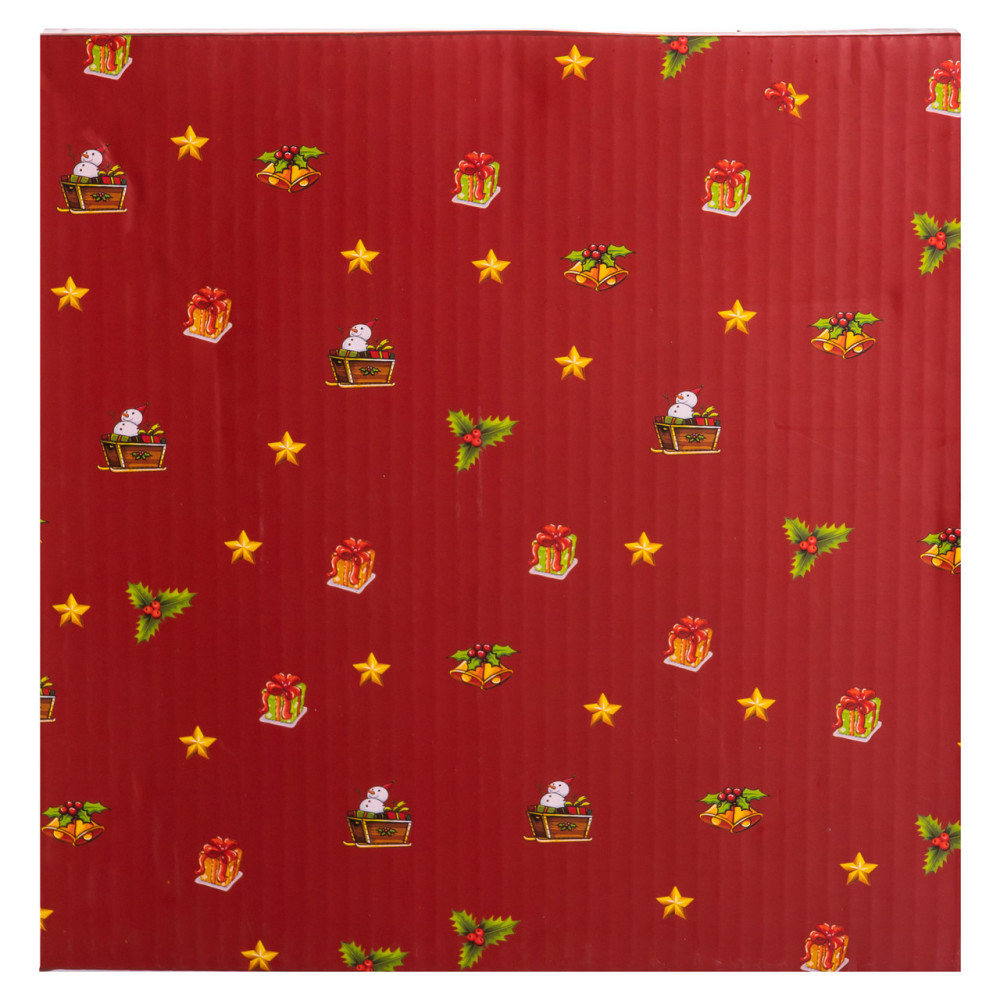 Зображення Набор новогодних тарелок из фарфора Santa 7шт Ø26.5/19см Yiwu HP-SDHK-11 ИМ Light-Deco 4 