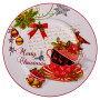 Зображення Набор новогодних тарелок из фарфора Merry Christmas 7 (шт) Ø26.5/19 см Yiwu HP-SDHK-13 ИМ Light-Deco 3 