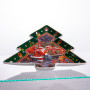 Изображение Блюдо сервировочное новогоднее для закусок из фарфора Santa 29×24×2 (см) HP-SDHK-18 ИМ Light-Deco 2 