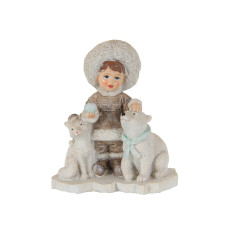 Фігурка декоративна північний полюс 10х11см