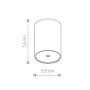 Зображення Основание Nowodvorski 8551 Cameleon Canopy E 10W IP20 Wh ИМ Light-Deco 1 