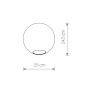 Зображення Плафон для светильника Nowodvorski 8528 Cameleon Sphere L E27/G9 Transparent ИМ Light-Deco 1 