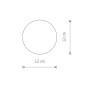 Зображення Плафон Nowodvorski Cameleon 10267 Snowball 120 IP20 Wh ИМ Light-Deco 2 