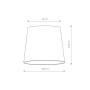 Изображение Абажур Nowodvorski 8408 Cameleon Cone L E27 Wh ИМ Light-Deco 1 