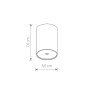 Изображение Потолочное основание для светильника Nowodvorski 10534 Cameleon Canopy E 10W IP20 Cooper ИМ Light-Deco 1 