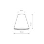 Изображение Абажур Nowodvorski 8500 Cameleon Cone S V Wh ИМ Light-Deco 1 