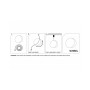 Изображение Абажур Nowodvorski 8423 Cameleon Wheel E27 Bl ИМ Light-Deco 2 
