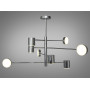 Изображение Світлодіодна люстра Diasha хром 40W ИМ Light-Deco 