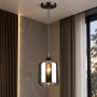 Зображення Світильник підвісний (люстра) Light House SRS-20846/1H чорний ИМ Light-Deco 