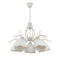 Изображение Люстра подвесная с плафонами Light House SRS-20661/5 белая с золотом ИМ Light-Deco 