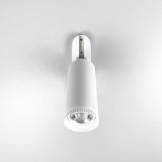 Трековий світильник з лінзою в білому кольорі 7W