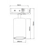 Изображение Світильник трековий GU10 65x150 WHITE ИМ Light-Deco 4 