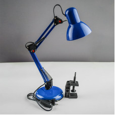 Настільна лампа Light House SWT-15330 BL H500*D140 E27 синя