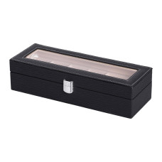 Шкатулка для украшений из эко кожи 31×11×8 см органайзер для ювелирных изделий HP-5-5B