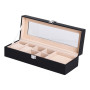 Зображення Шкатулка для украшений из эко кожи 31×11×8 см органайзер для ювелирных изделий HP-5-5B ИМ Light-Deco 3 
