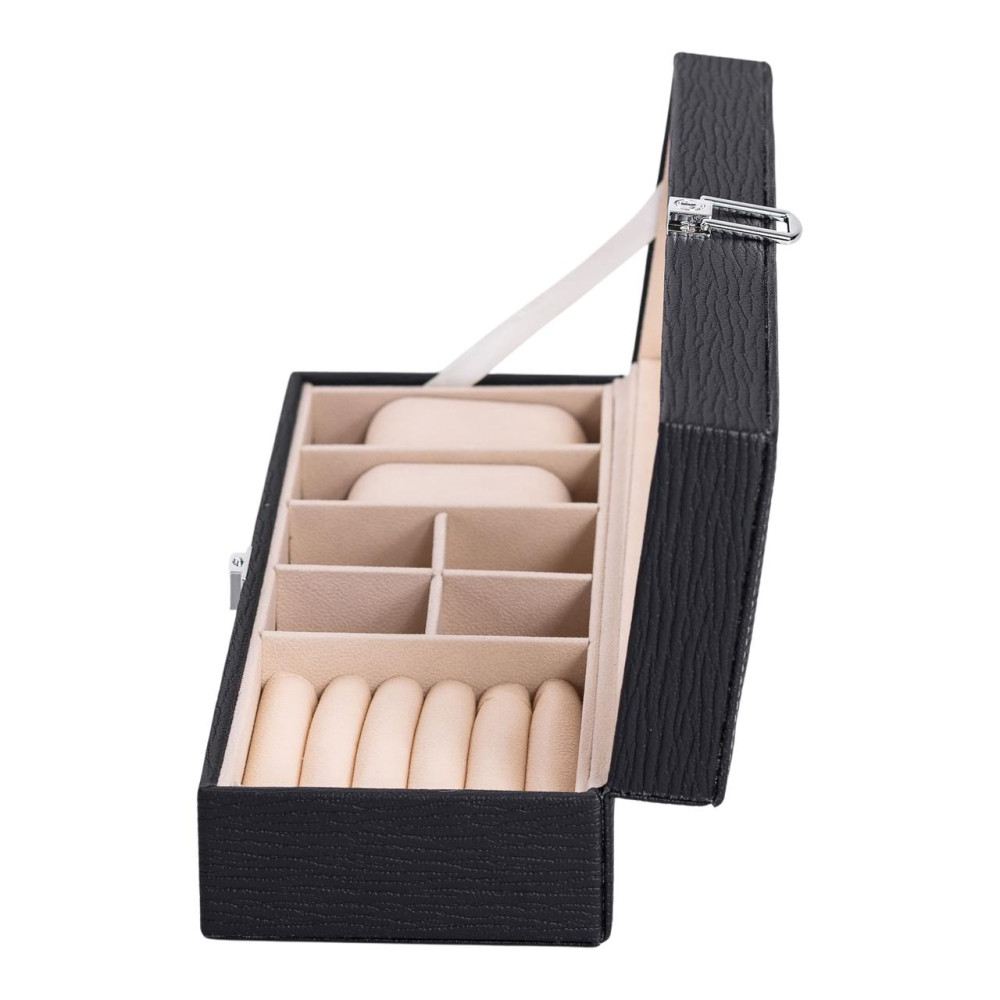 Зображення Шкатулка для украшений из эко кожи 31×11×8 см органайзер для ювелирных изделий HP-5-5B ИМ Light-Deco 4 