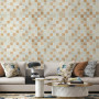Изображение Панель стеновая 3D 700х700х4мм Мозаика бежевая SW-00002011 ИМ Light-Deco 4 