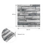 Изображение Панель стеновая 3D 680х680х4мм Серый сланец SW-00002003 ИМ Light-Deco 4 