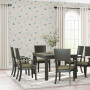 Изображение Панель стеновая 3D 700х700х4мм Голубые цветы SW-00001977 ИМ Light-Deco 4 