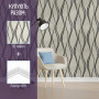 Изображение Панель стеновая 3D 700х700х4мм Голубые цветы SW-00001977 ИМ Light-Deco 5 