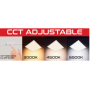 Изображение Светильник врезной SMD LED "ANDROMEDA 3CCT" ИМ Light-Deco 1 
