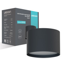 Світильник накладний під лампу GХ53 Ledcoin ML401 чорний