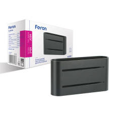 Настінний світильник накладний бра Feron AL8004 чорний