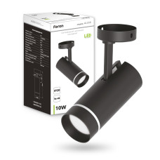 Світильник накладний світлодіодний спот Feron AL556 чорний