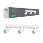 Изображение Накладний поворотний світильник Ardero ML316-3 G5.3 IP20 білий ИМ Light-Deco 