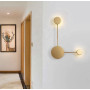 Изображение Бра в золотистому кольорі на 2 плафони ИМ Light-Deco 