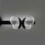 Зображення Праве бра з метеликами у чорному корпусі ИМ Light-Deco 3 