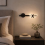 Зображення Праве бра з метеликами у чорному корпусі ИМ Light-Deco 7 