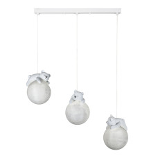 Люстра підвісна Light House LS-19819-3(500) BR з білим ведмедем