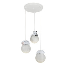 Люстра підвісна Light House LS-19826-3(300) RPL з MIX тваринами