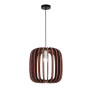 Изображение Светильник подвесной Levistella 8052021-1 (400) C36 черная + коричневый ИМ Light-Deco 1 
