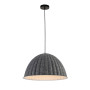 Изображение Светильник подвесной Levistella 8051890-1 (550) C06+WH черная, плафон серый ИМ Light-Deco 1 
