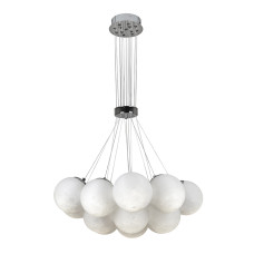 Світильник підвісний, 3D кулі (пучок) Levistella 782150F-13 CH хром, плафони білі