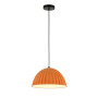 Изображение Светильник подвесной Levistella 8051890-1 (350) C23+WH черная, плафон оранжевый ИМ Light-Deco 1 