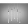 Изображение Люстра підвіс LED Diasha хром 13 Вт витягнута ИМ Light-Deco 