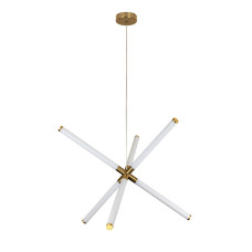 Світильник підвісний світлодіодний Levistella LED 7813155-1 AB бронза 