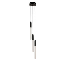 Светильник подвесной светодиодный Levistella LED 786PHD08-3 BK черный 