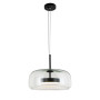 Зображення Світильник підвісний світлодіодний LED Levistella 909XL158-1 led (330) BK+CL чорний, плафон прозорий ИМ Light-Deco 1 